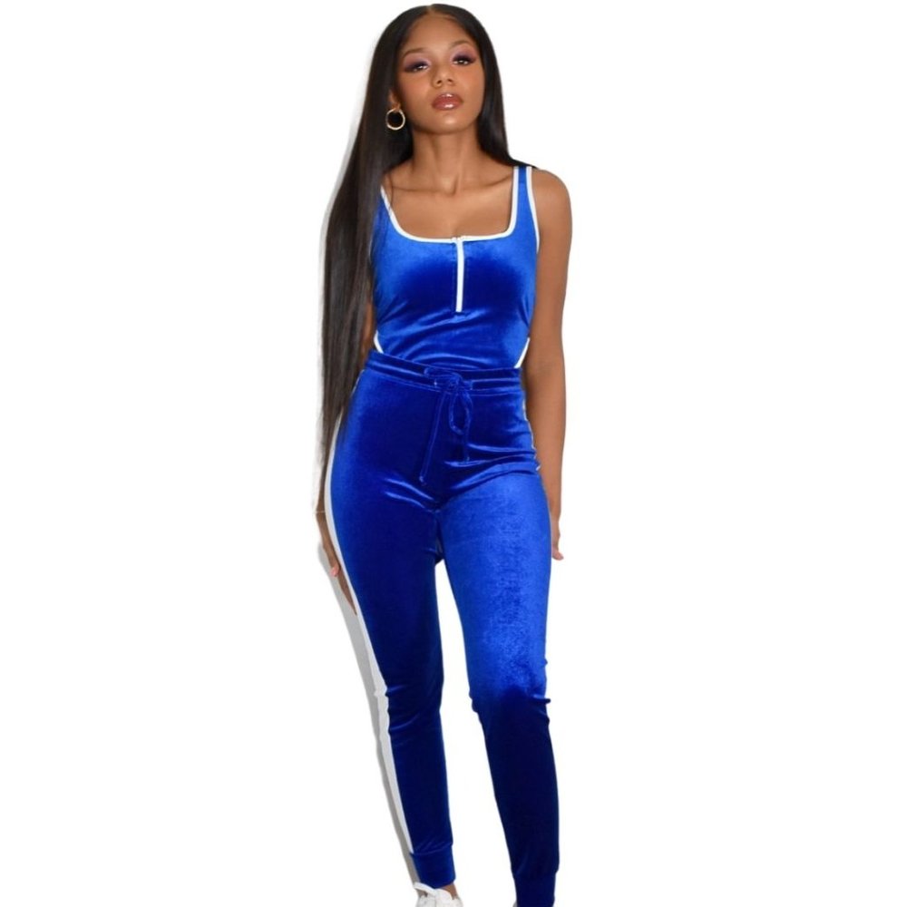 2-piece Velour Tracksuit